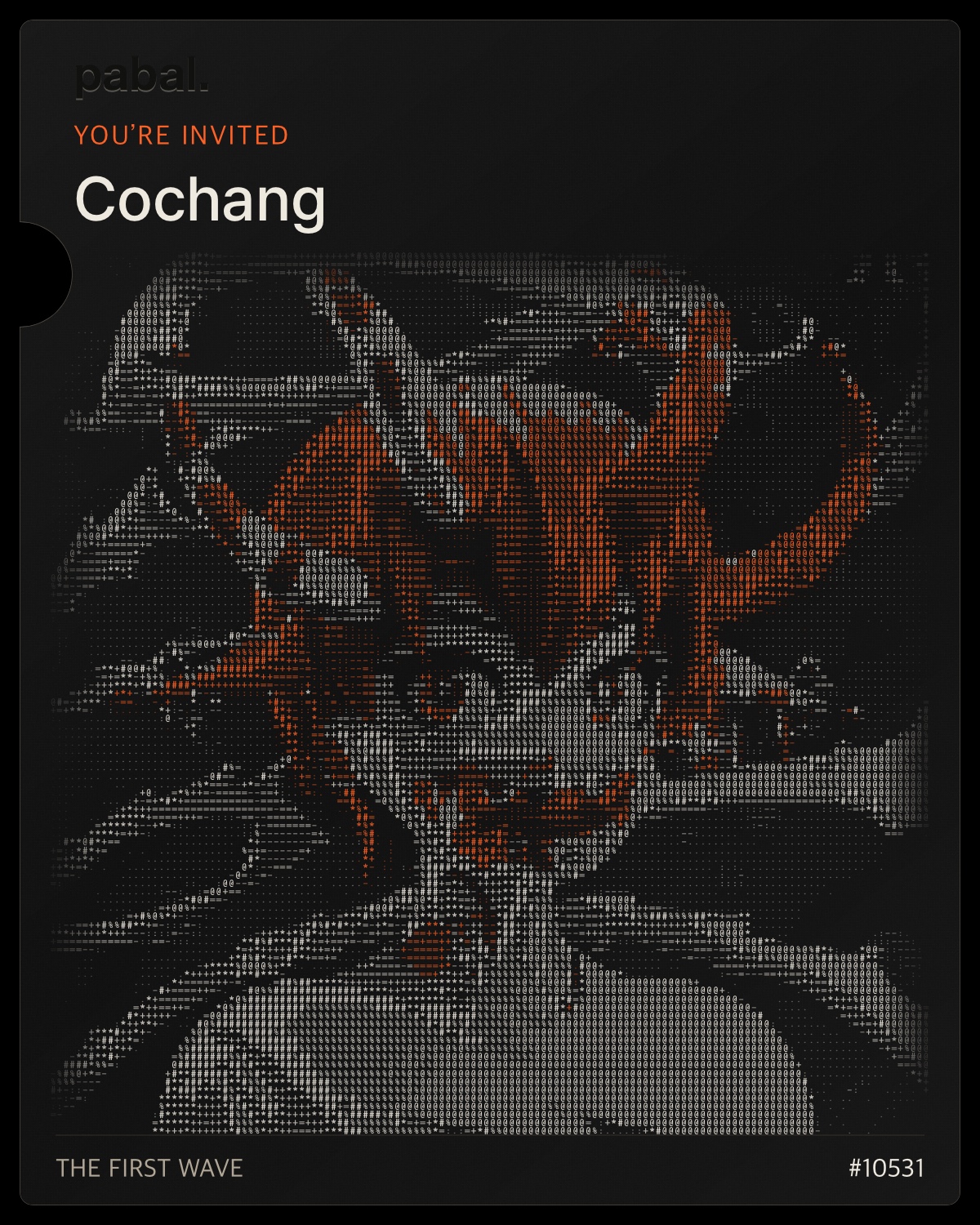 Cochang’s Pabal rider card